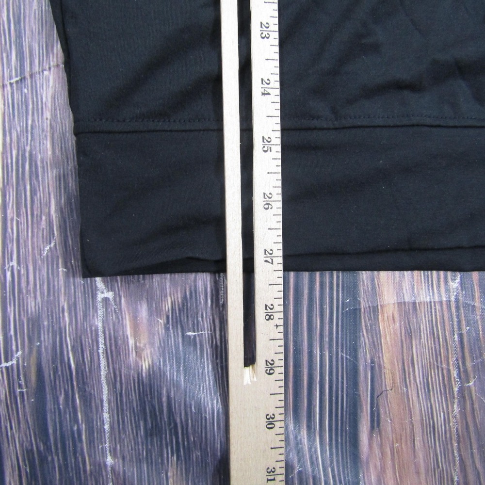 Classic Black Quarter-Zip Pullover - image 7